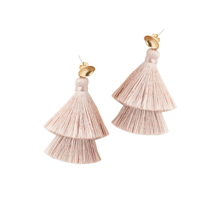 Double Take Tassle Earrings | OLAEDA