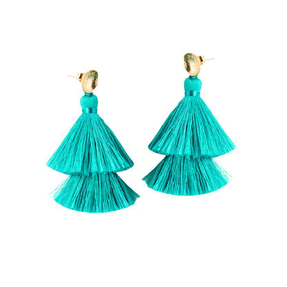 Double Take Tassle Earrings | OLAEDA