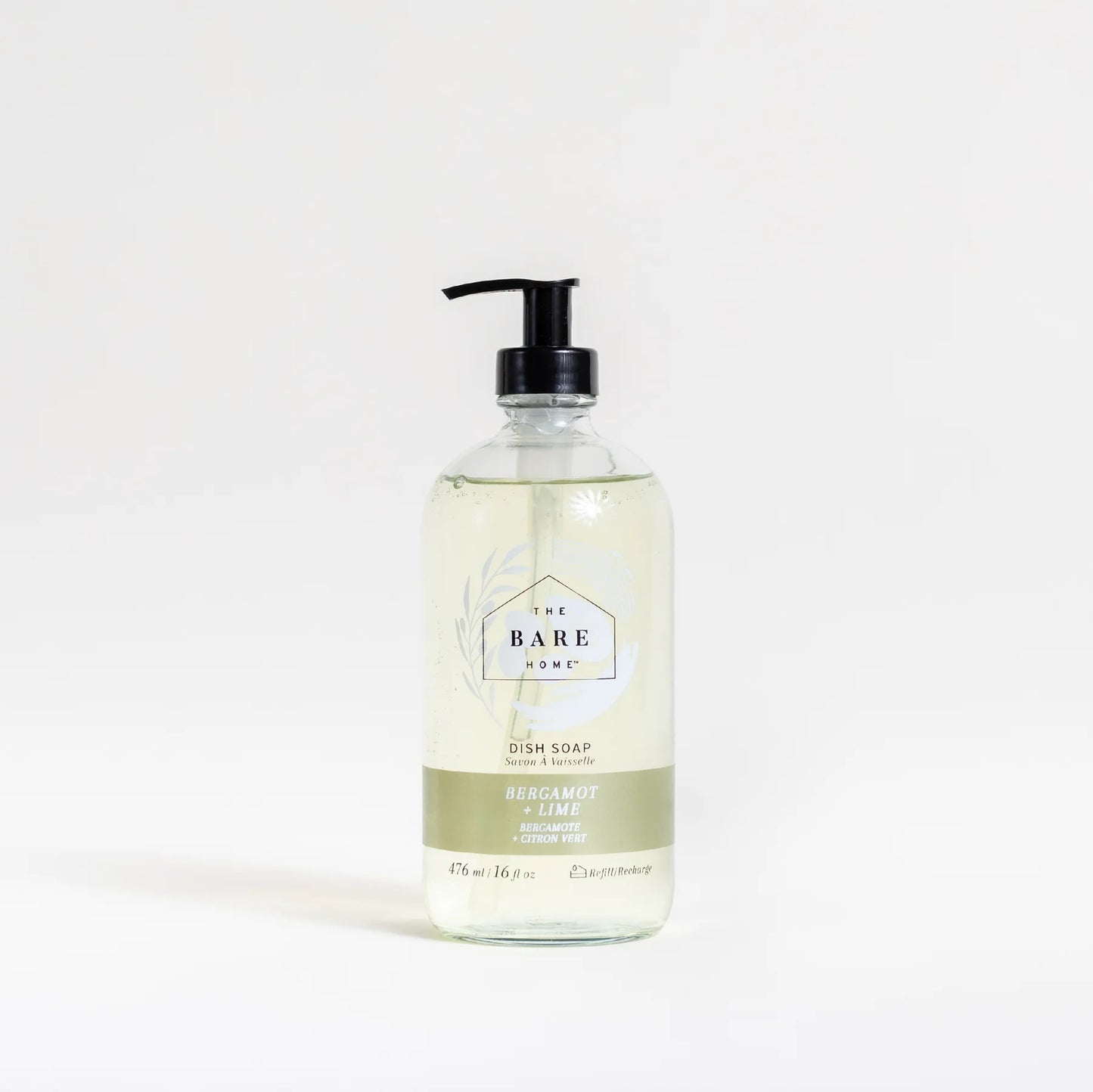 Dish Soap Lime Bergamont| The Bare Home
