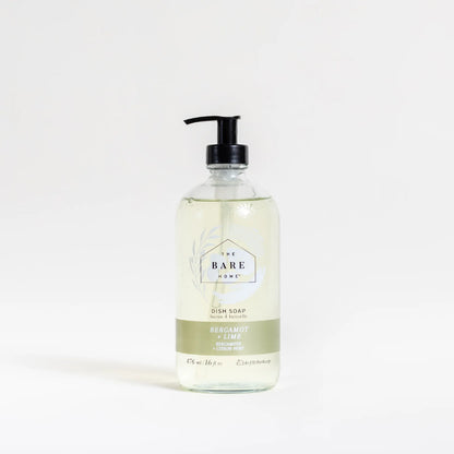 Dish Soap Lime Bergamont| The Bare Home