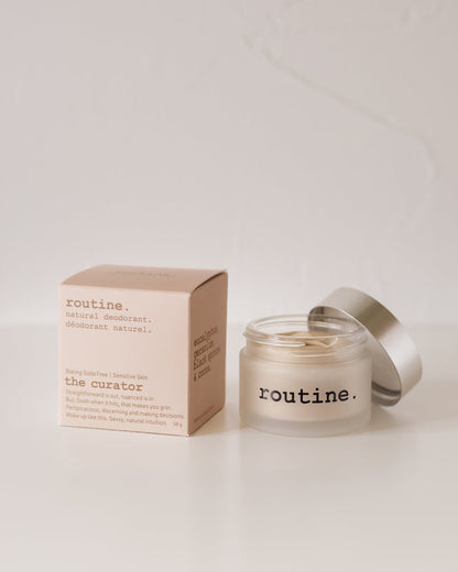 The Curator Natural Deodorant | Routine Natural Beauty