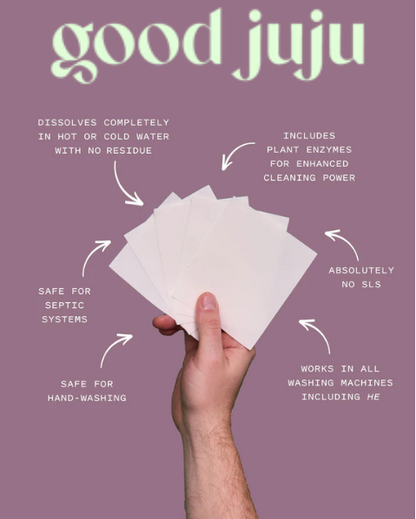 Laundry Detergent Sheets | Good Juju