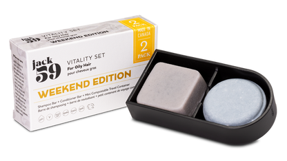 Vitality Travel Set for Oily Hair | Jack59