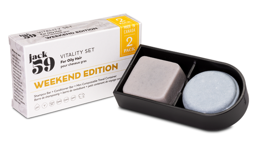 Vitality Travel Set for Oily Hair | Jack59
