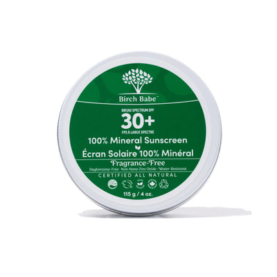 100% Mineral Sunscreen | Birch Babe Naturals