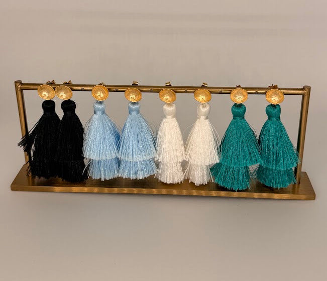 Double Take Tassle Earrings | OLAEDA