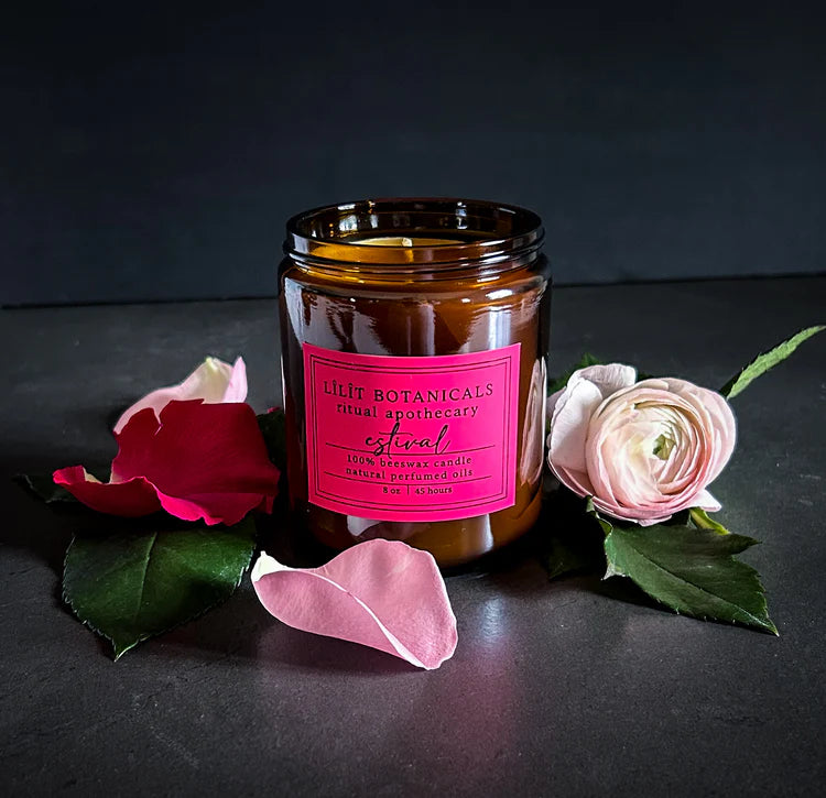 Ritual Beeswax Candles | Lilit Botanicals