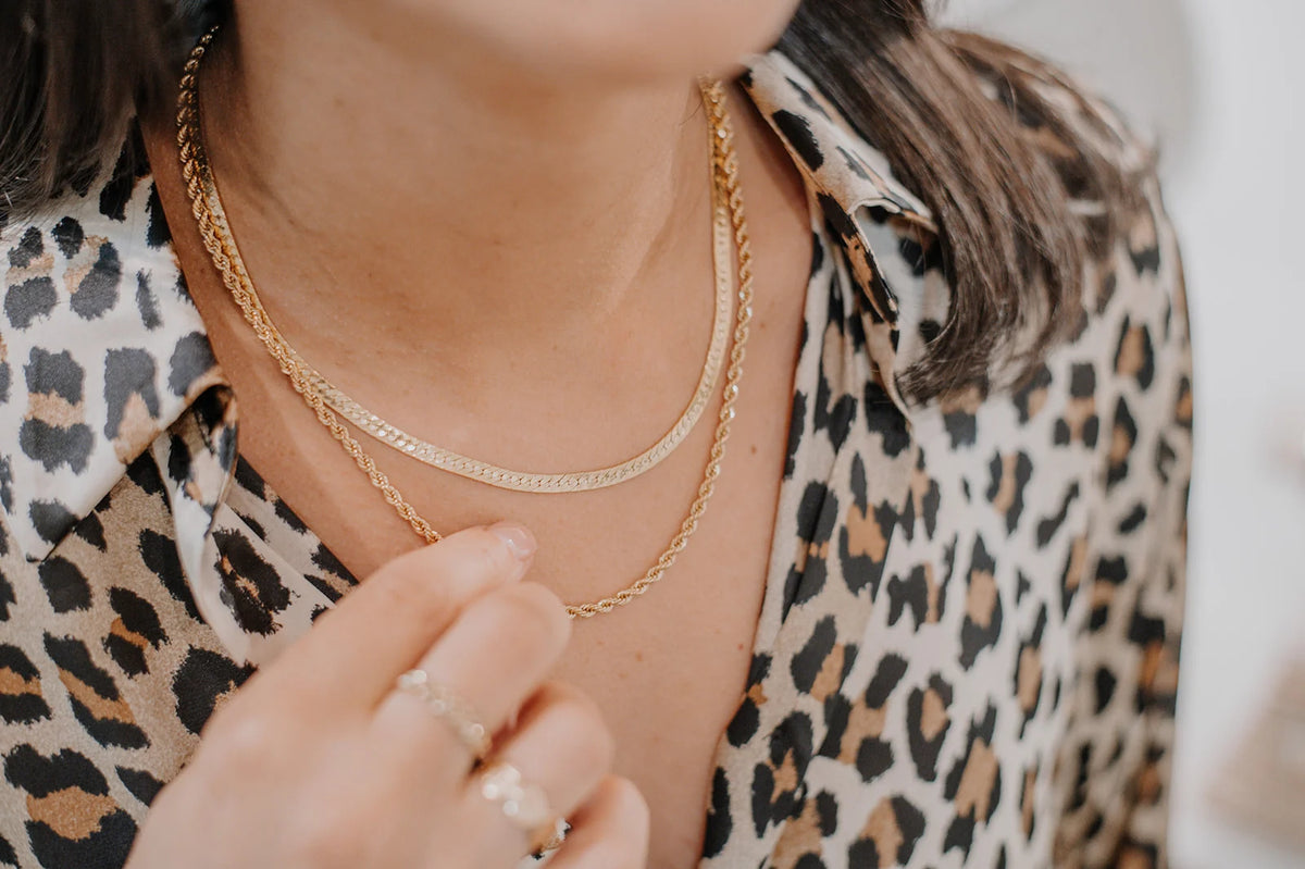 Fancy Herringbone Chain | OLAEDA