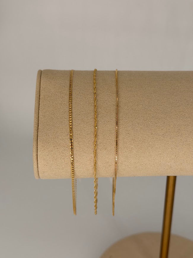 Anklets 10k Solid Gold | OLAEDA