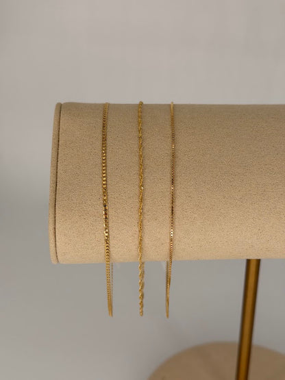 Anklets 10k Solid Gold | OLAEDA