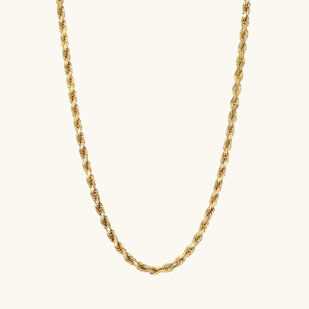 French Rope Chain 16" |OLAEDA