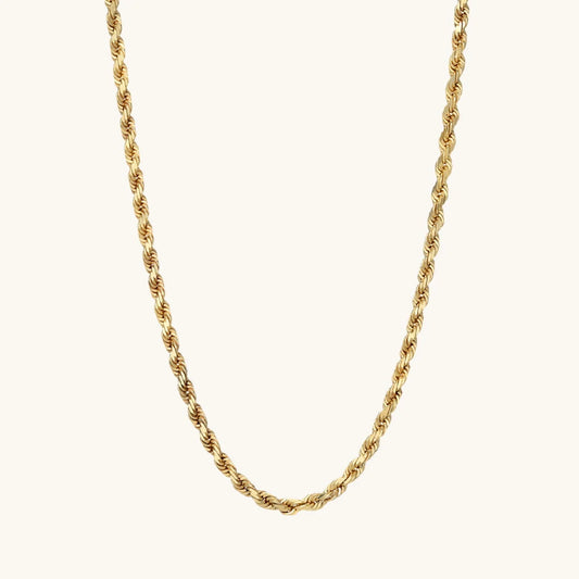 French Rope Chain 16" |OLAEDA