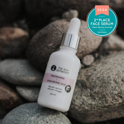 Niacinamide + Hyaluronic Acid Facial Serum 30ml | The Eco Alchemist