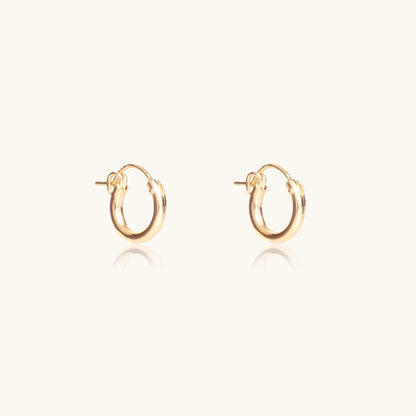 14K Gold Filled Hoops |  OLAEDA
