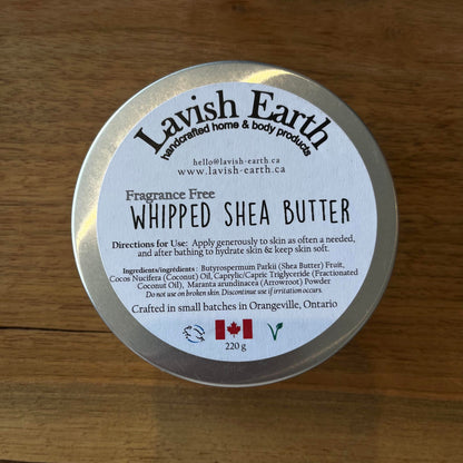 Whipped Shea Butter | Lavish Earth