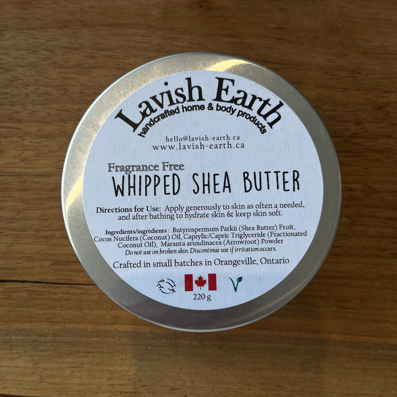 Whipped Shea Butter | Lavish Earth