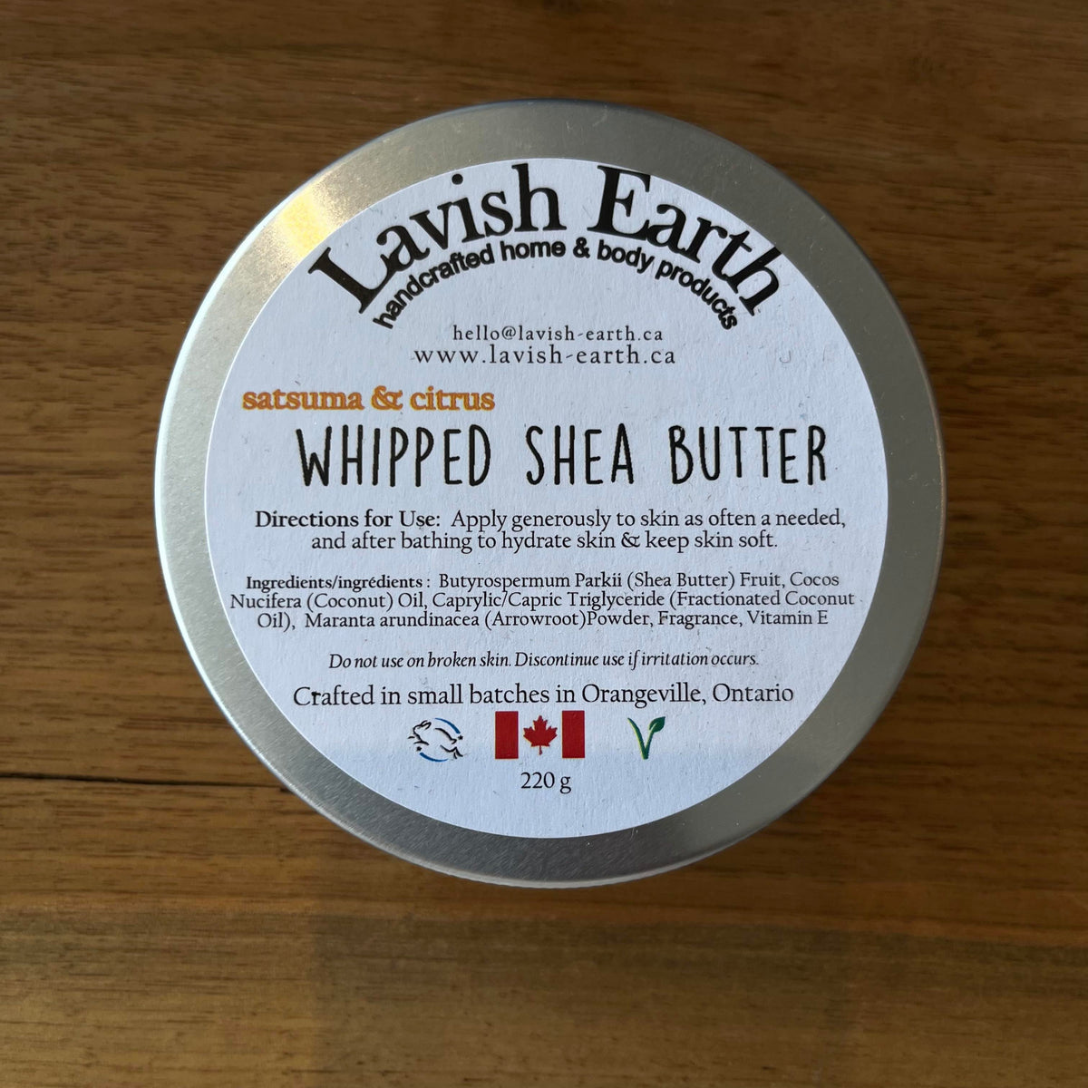 Whipped Shea Butter | Lavish Earth