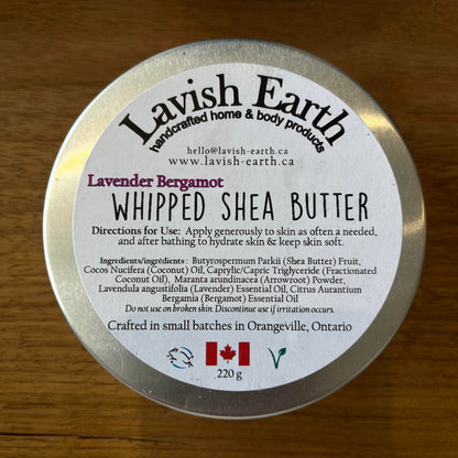 Whipped Shea Butter | Lavish Earth