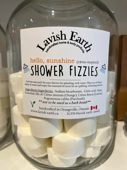 Shower Fizzies | Lavish Earth