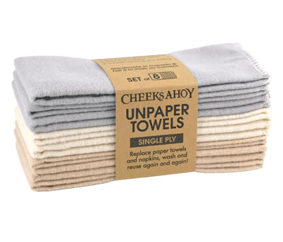 Unpaper Towels Set of 8 | Cheeks Ahoy