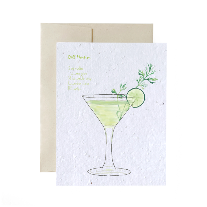 Dill Plantable Cards | Flowerink