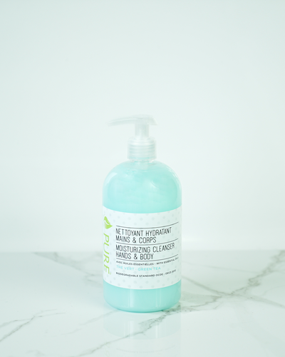 Pre-filled Hand & Body Wash Cleanser | Pure