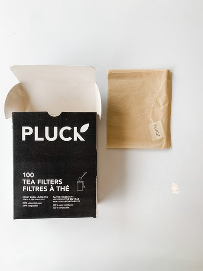Compostable Tea Filters | Pluck Tea