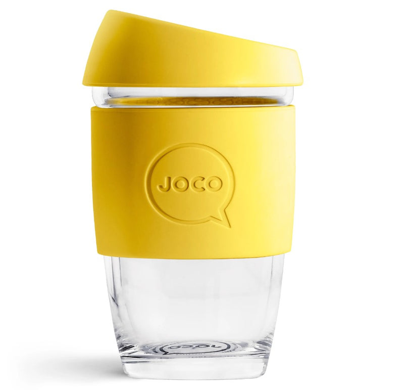 Reusable Glass Cup 6oz - Tea, Cappucino, Americano, Flat White | Joco