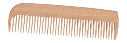 These beautiful wooden combs are manufactured of native beechwood and has anti-static properties. 
