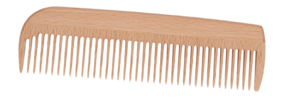 These beautiful wooden combs are manufactured of native beechwood and has anti-static properties. 