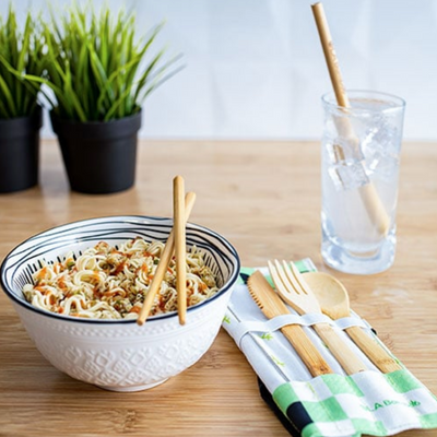 Zero Waste Kit with Bamboo Chopsticks | OLA Bamboo