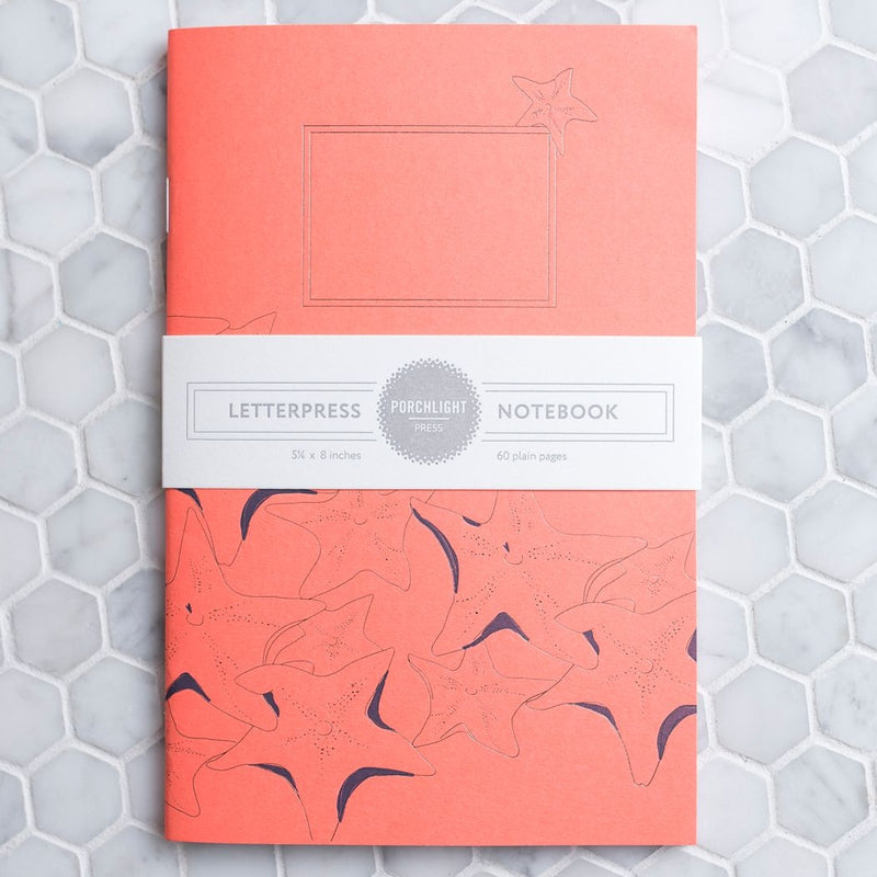 Starfish Large Notebook | Porchlight Press