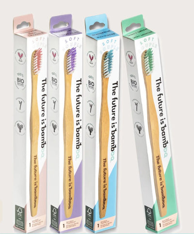 Adult Soft Bamboo Toothbrush | Tanit