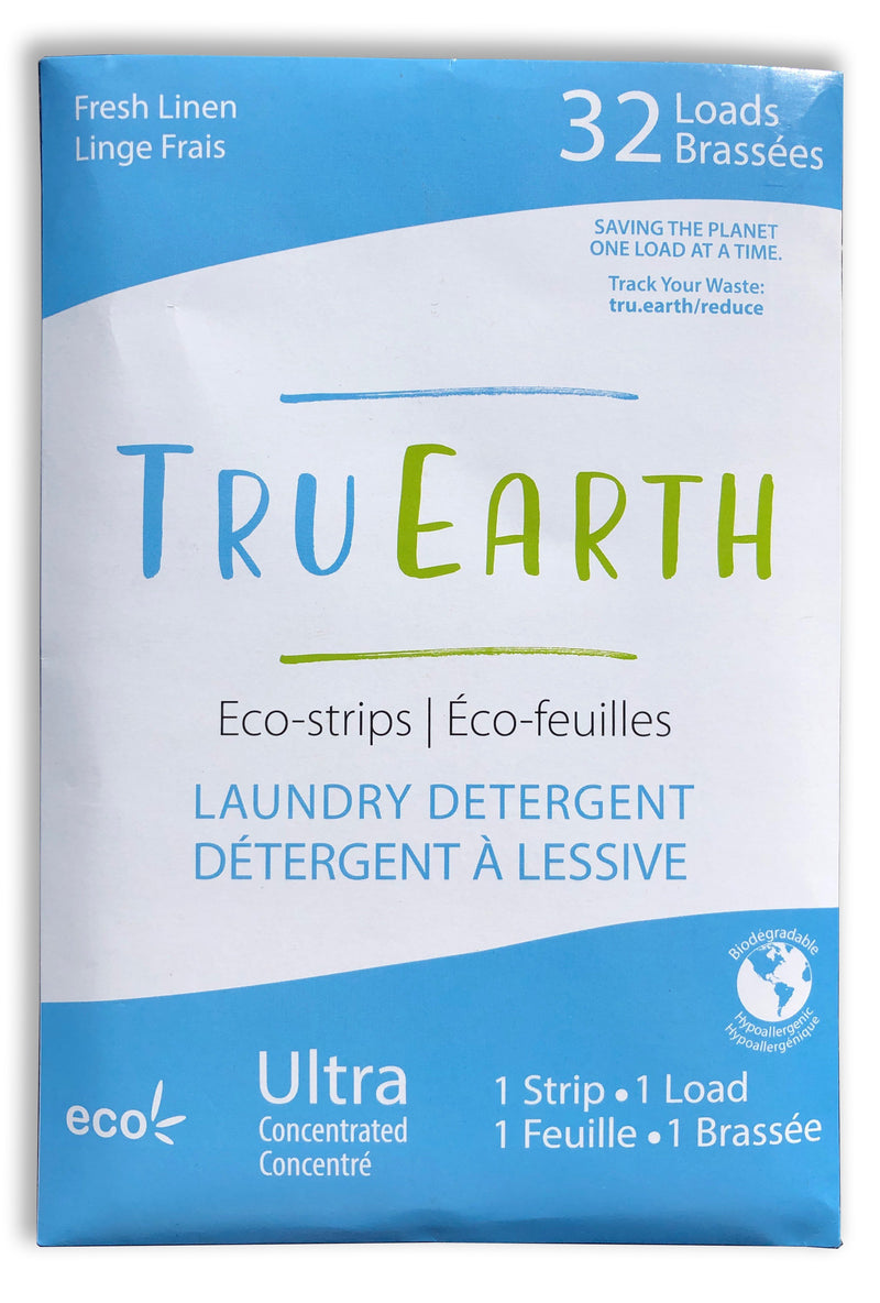 Tru Earth Eco-Strips Laundry Detergent | Fresh Linen