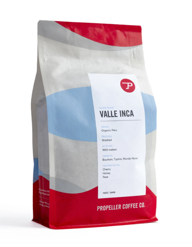 Valle Inca Organic Peru Coffee Beans | Propeller Coffee