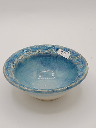 Medium Blue Decorative Bowl | Potter's Pleasure