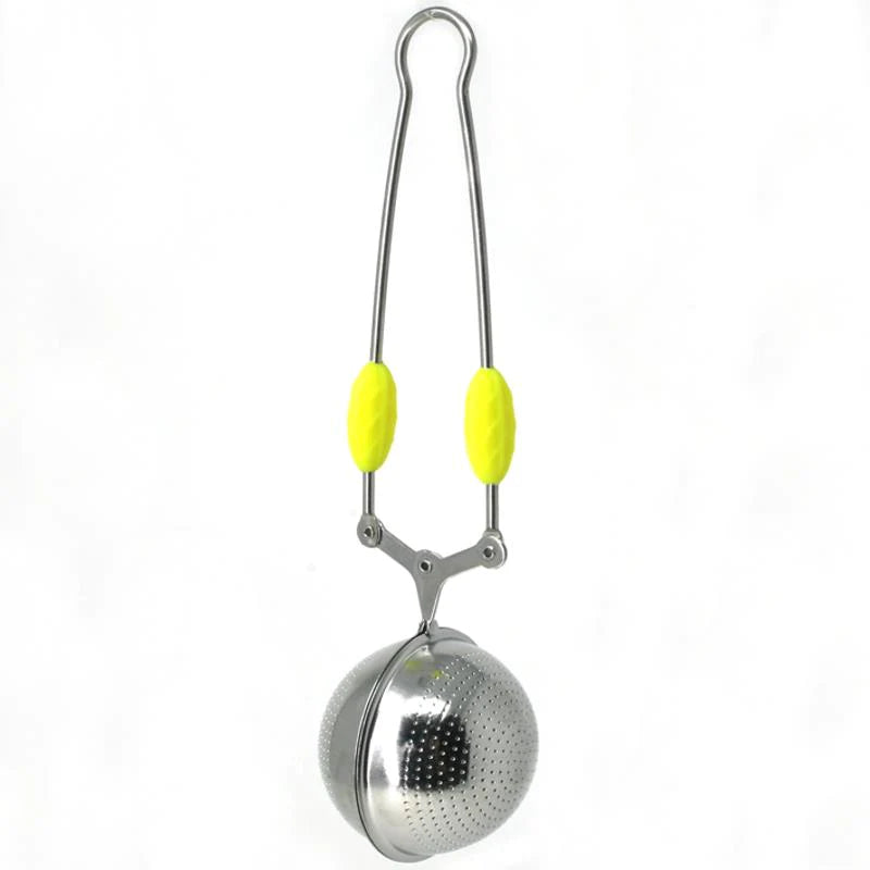 Danesco tea infuser tongs with silicone grip