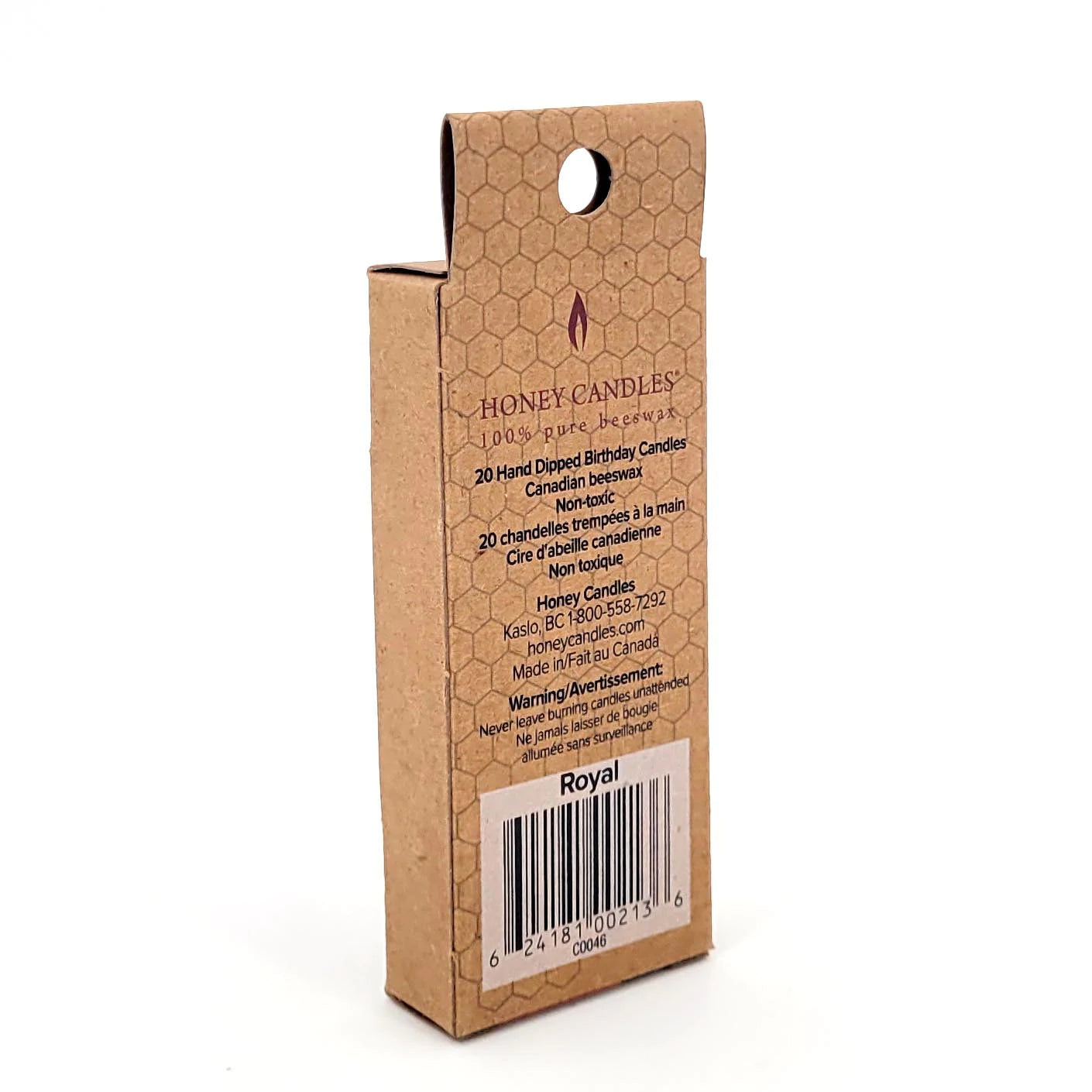 Birthday Beeswax Candles Royal  | Honey Candles