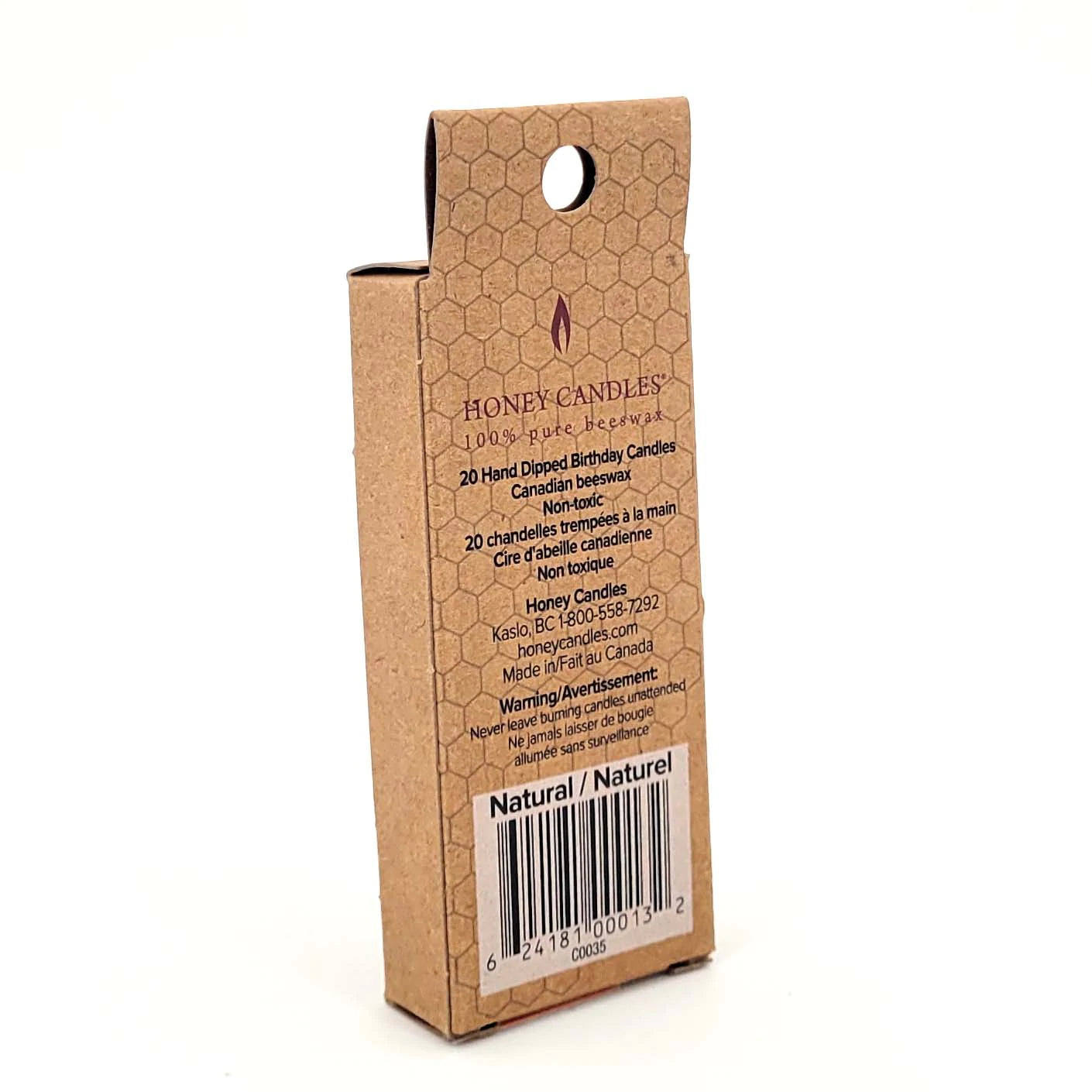 Birthday Beeswax Candles Natural | Honey Candles