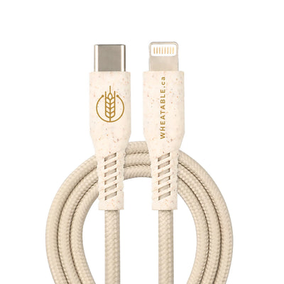 USB-C to 8 Pin (IOS) Fast Charge & Sync Cable  | Wheatable