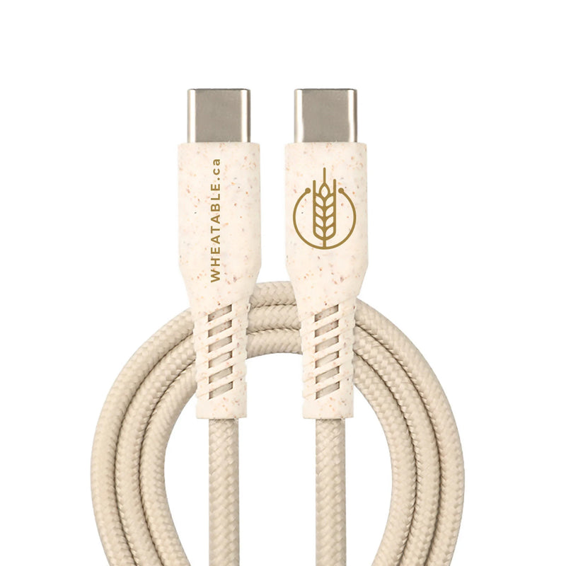 USB-C to USB-C Fast Charge & Sync Cable | Wheatable