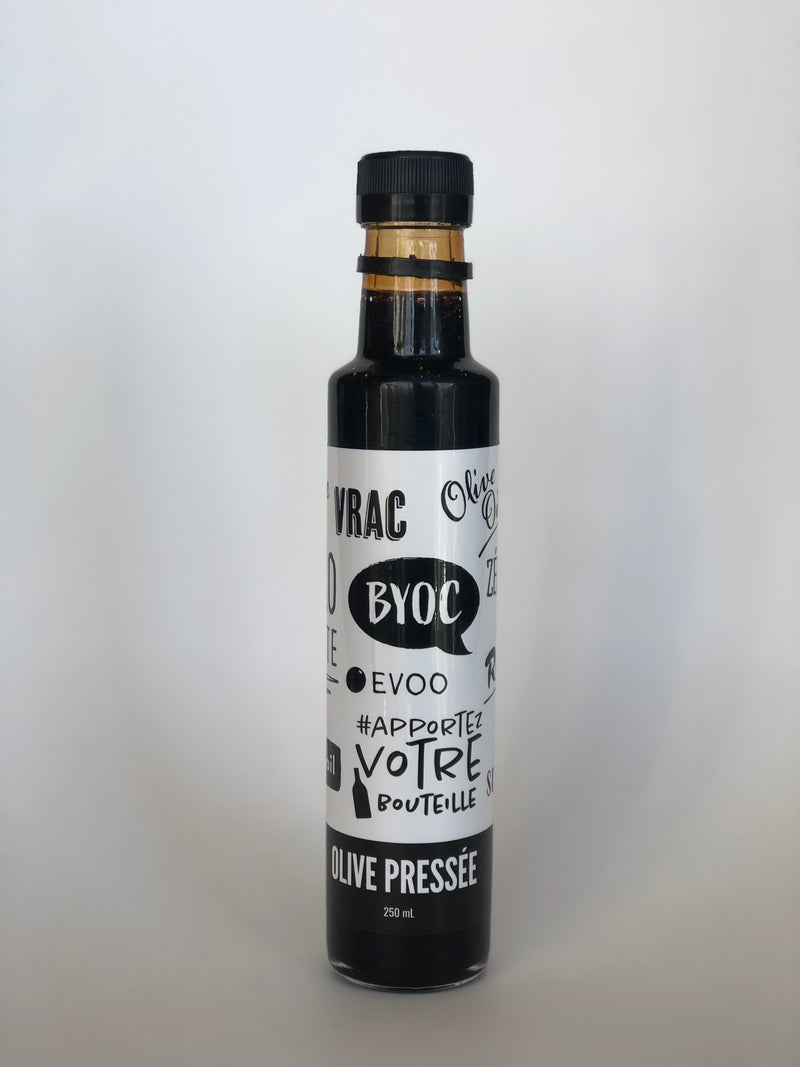 Pre-filled Dark Raspberry Balsamic Vinegar | Olive Pressée