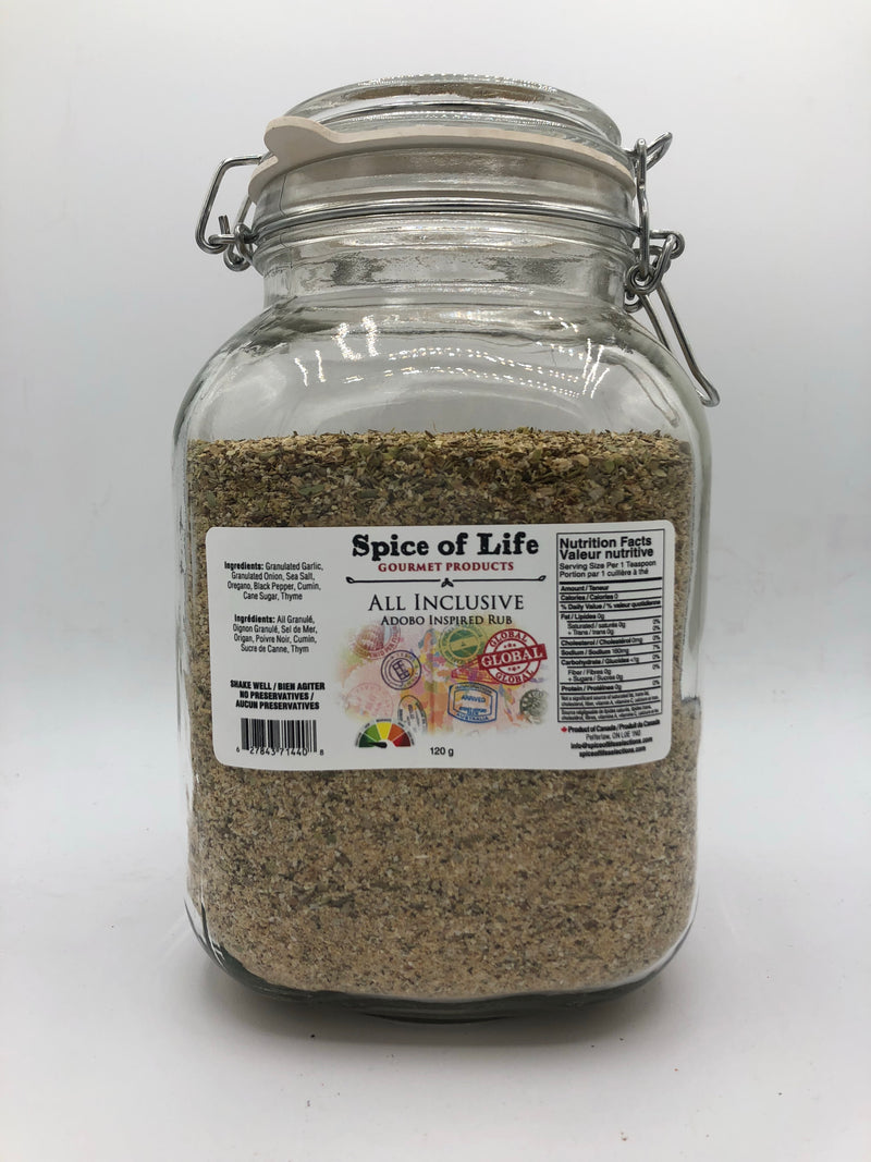 Pre-filled All Inclusive Spice | Spice of Life