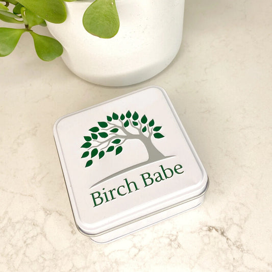 Travel Tin Silver | Birch Babe