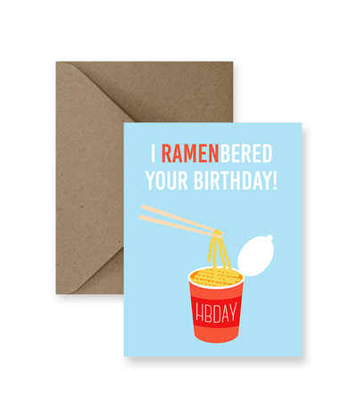I Ramenbered Your Birthday | Impaper
