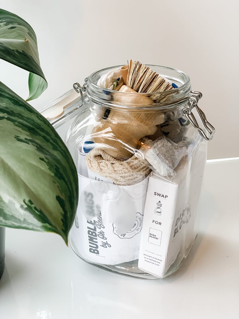 Zero Waste Kitchen Kit in 2L Jar | Replenish General Store