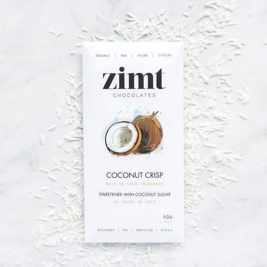 Coconut Crisp Chocolate Bar | Zimt