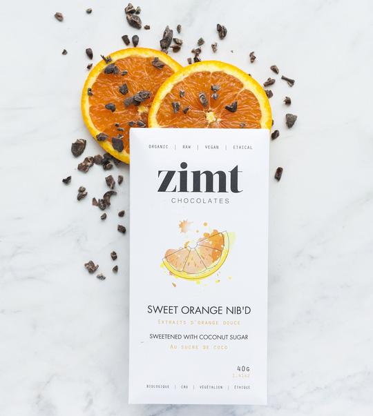 Sweet Orange Chocolate Bar | Zimt